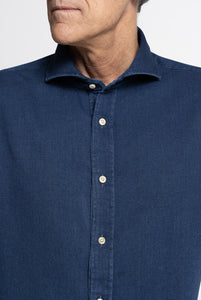 Camicia Bolzonella in Denim Blu