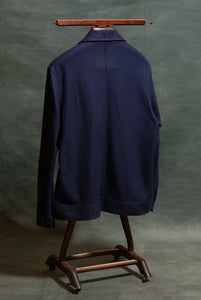 Blaue Navigli-Hemdjacke 