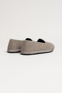 Pantofola Donna in Cashmere Taupe