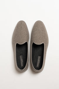 Pantofola Donna in Cashmere Taupe